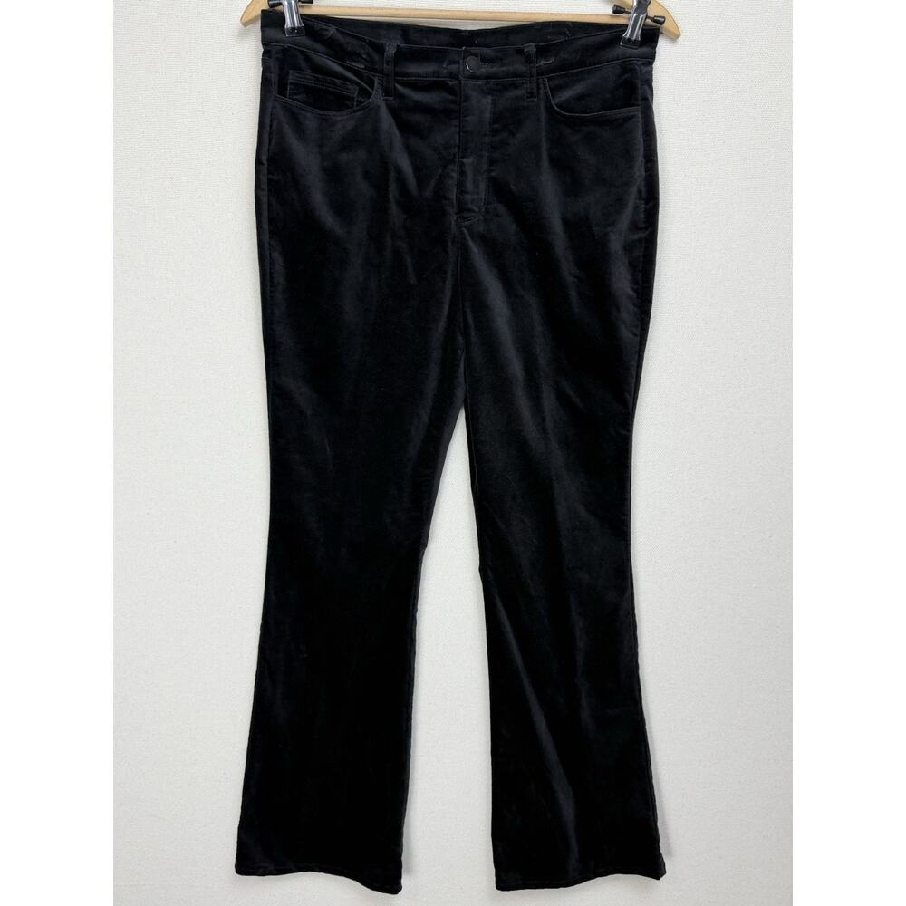 Ryegrass Black Velvet Velour Women’s Pants Size 8 Classic Holidays Dressy